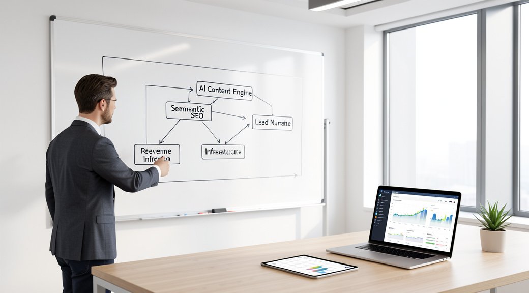 AI content generation, SEO automation, WordPress SEO 2026, automated organic traffic, AI-powered content strategy, programmatic SEO, search engine visibility, AI writing assistant, semantic search optimization, generative engine optimization, GEO 2026, automated link building, real-time keyword discovery, AI meta tag generation, content velocity automation, custom website development, Shopify SEO 2026, WooCommerce optimization, high-conversion web design, headless e-commerce, mobile-first web development, core web vitals optimization, custom React frameworks, Laravel development, e-commerce scalability, user experience design, site speed optimization, responsive web architecture, agentic commerce, technical SEO audit, business process automation, AI workflow solutions, lead qualification bots, autonomous AI agents, enterprise AI integration, CRM automation, robotic process automation, AI customer support, conversational AI 2026, intelligent document processing, AI operational efficiency, automated lead follow-up, predictive business analytics, hyper-personalization at scale, custom software development, secure database management, scalable data architecture, internal business tools, custom CRM development, SaaS product development, system integration services, cloud database solutions, data security compliance, legacy system modernization, enterprise software architecture, API development, high-performance computing, data-driven decision making, tech talent acquisition, developer recruitment services, IT staffing solutions, AI-powered hiring support, remote team building, full-cycle recruiting, talent pipeline management, executive search tech, strategic workforce planning, specialized hiring agency, candidate experience optimization, HR automation, staff augmentation, technical screening services, digital transformation, cloud-native development, serverless architecture, cybersecurity-driven development, DevSecOps, multi-agent systems, intelligent operations, platform engineering, 2026 tech trends, enterprise AI adoption, skills-based hiring, quality-of-hire metrics.