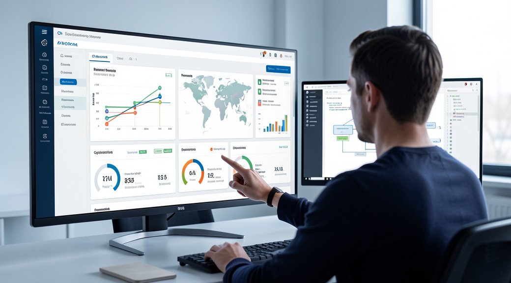 custom dashboard development for business analytics
