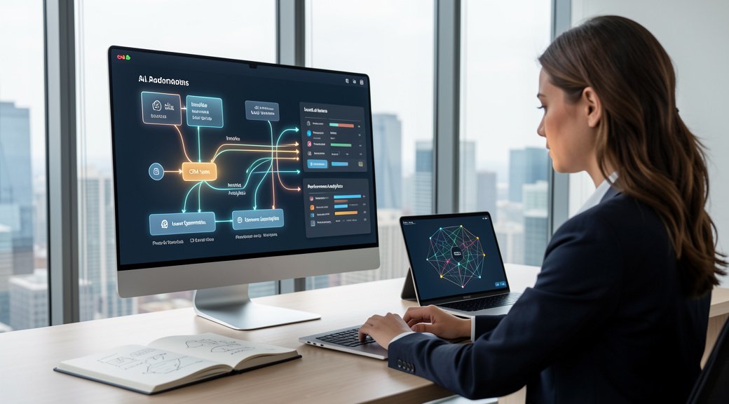 how to automate business operations using AI